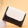 Style Pu Short Wallet With Multiple Card Slots And Zipper For Daily Use