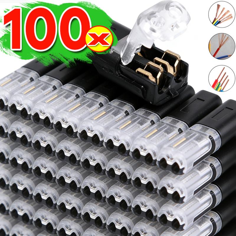 Universal Quality Grade Reliable Electric Wire Connector No Strip Line Cable Interconnection Detachable Automotive Terminal Plug