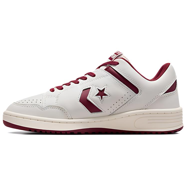 Converse Weapon Low Old Money Pack - Syrah Unisex Sneakers White Vintage-White Egret A09880C