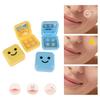 1Box Yellow/Blue Acne Patch Fade Repair Invisible Acne Removal Stickers Cute Concealer Makeup Tool Star Style With Mirror Box