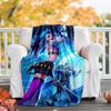 1pc Game L-Lol Theme Blanket - Digital Print, Polyester, Cozy for All Seasons, Perfect for Outdoor, and Travel