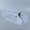 2pcs Transparent Agricultural Spray Single Head, Fan-shaped Design, Easy To Install, Suitable for Lawn Garden Hose Nozzle