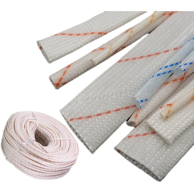 Commander Yellow Wax Fiberglass Insulating Tube - High Temp Electrician Wire Protection Sleeve