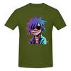 Gorillaz 100 Cotton Tshirt Unisexsoversized T Shirts Unisex Round Neck Short Sleeve S6xl