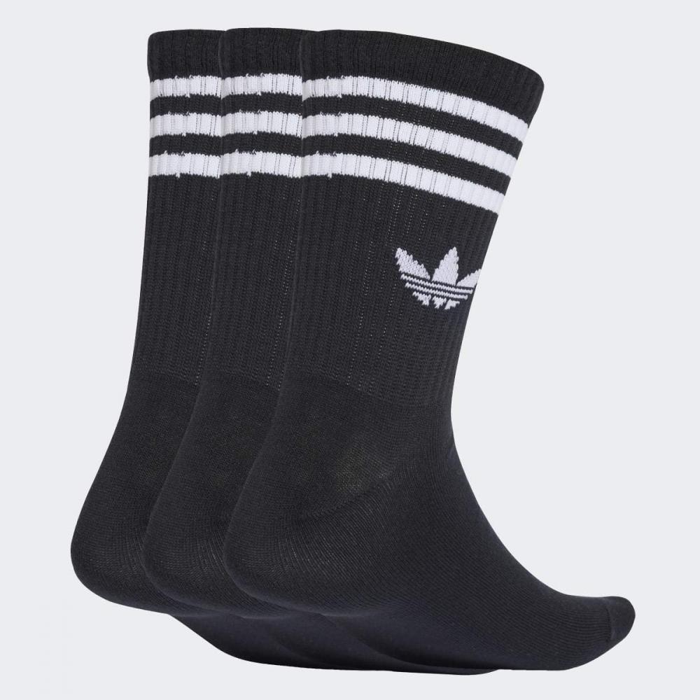 Adidas Unisex 3 Stripe Crew Socks Jv7402