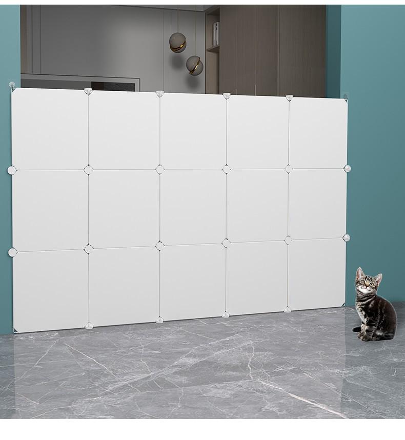 Indoor Pet Barrier: Dog & Cat Net Rail for Doorways and Balconies