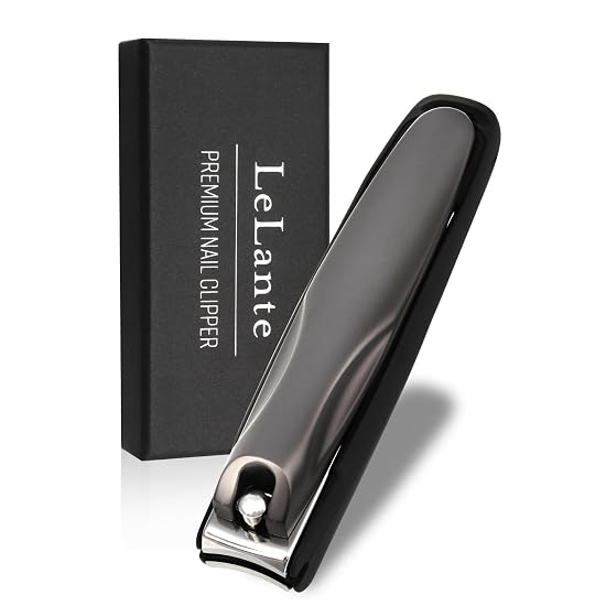 [Featured in anan] LeLante Premium Nail Clippers [Satisfyingly crisp cutting experience] Nail Clippe B0D584QZCP