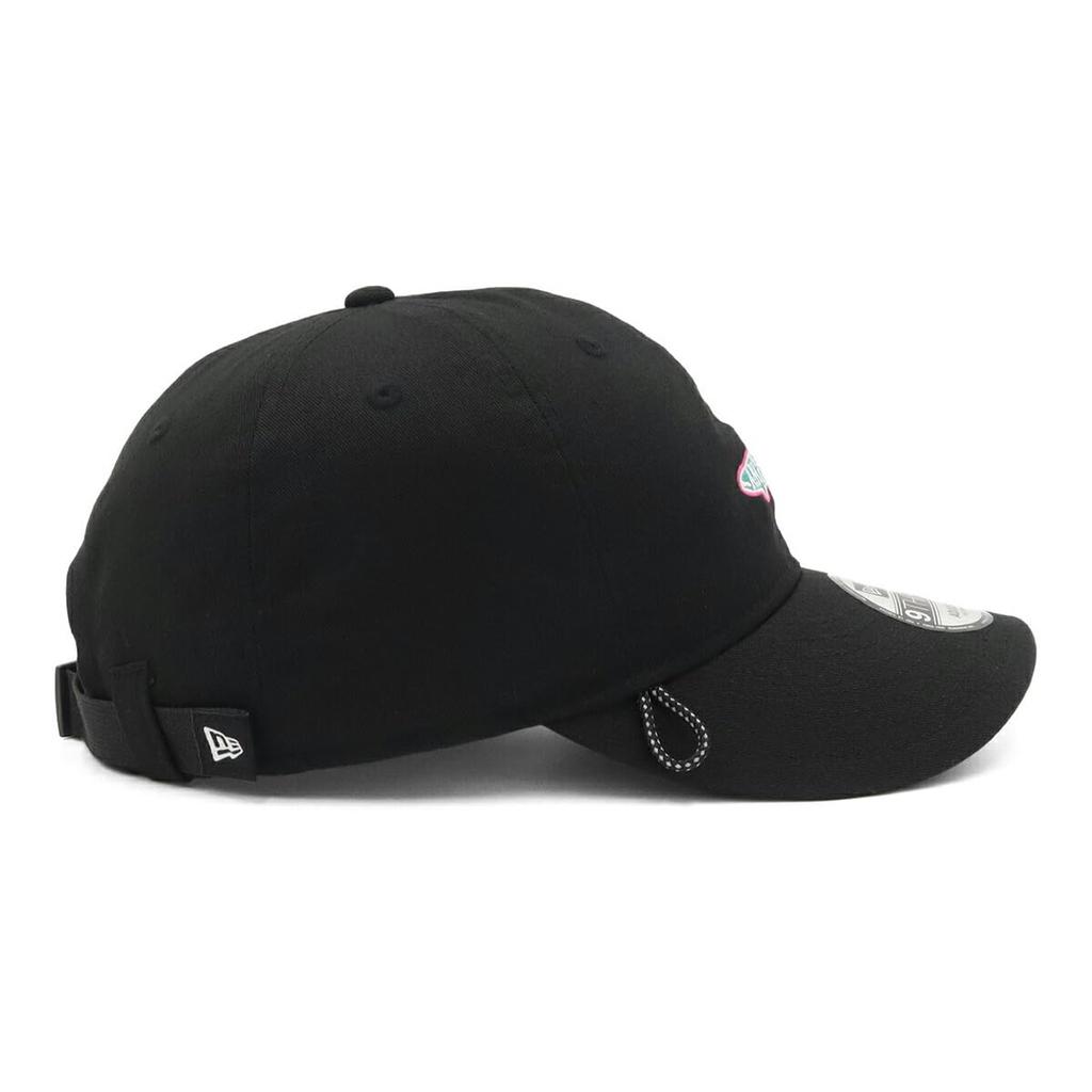 New Era 930 Angler Club FOD Black Outdoor Cap with Original Size Logo, M/L