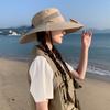 New Wide Brim Solar Fan Hat Upf50+ Breathable Sunshade Cap Summer 3-Speed Bucket Hat Beach