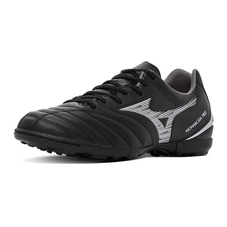 Mizuno Monarcida Neo 3 Comfortable Versatile Non-Slip Durable Fit Soccer Shoes Men Sneaker Black Silver P1GD242503