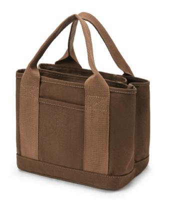 Maison De TAO Large Capacity Multifunctional Handbag with Dividers Women's (Brown)