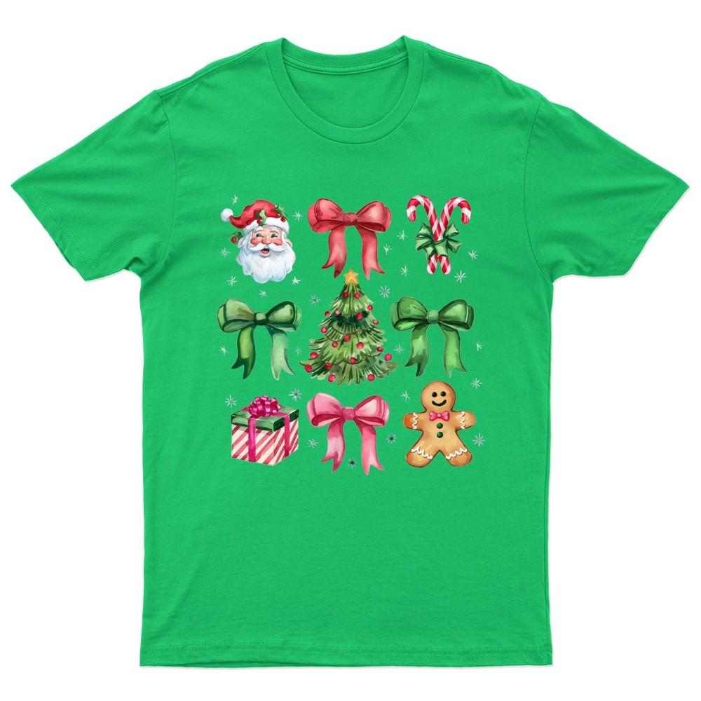 Christmas Holidays Santa Gingerbread TShirt Unisex Gift Retro Funny Unisexs S