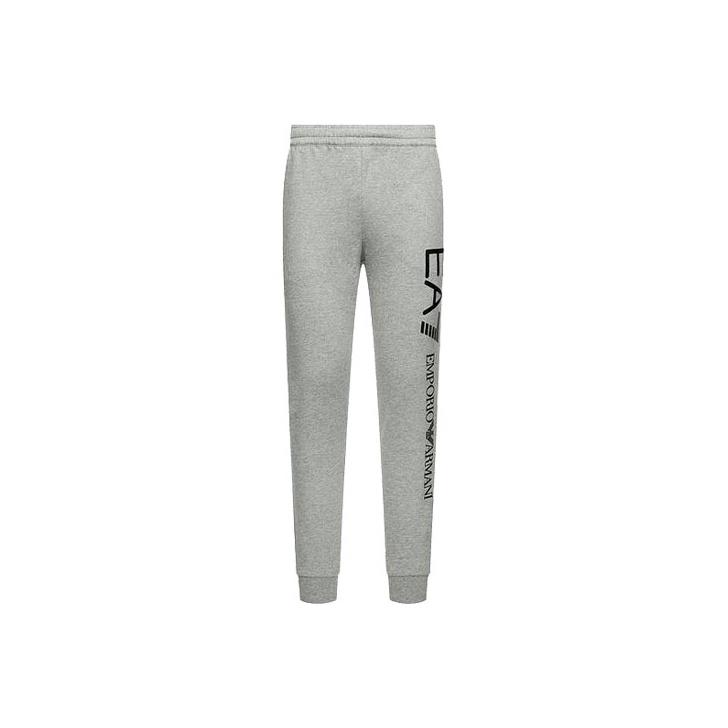 Emporio Armani Ss22 Solid Color Letter Print Slim Fit Casual Pants Men bottoms Gray 8NPPC3PJ05Z3900 XXL