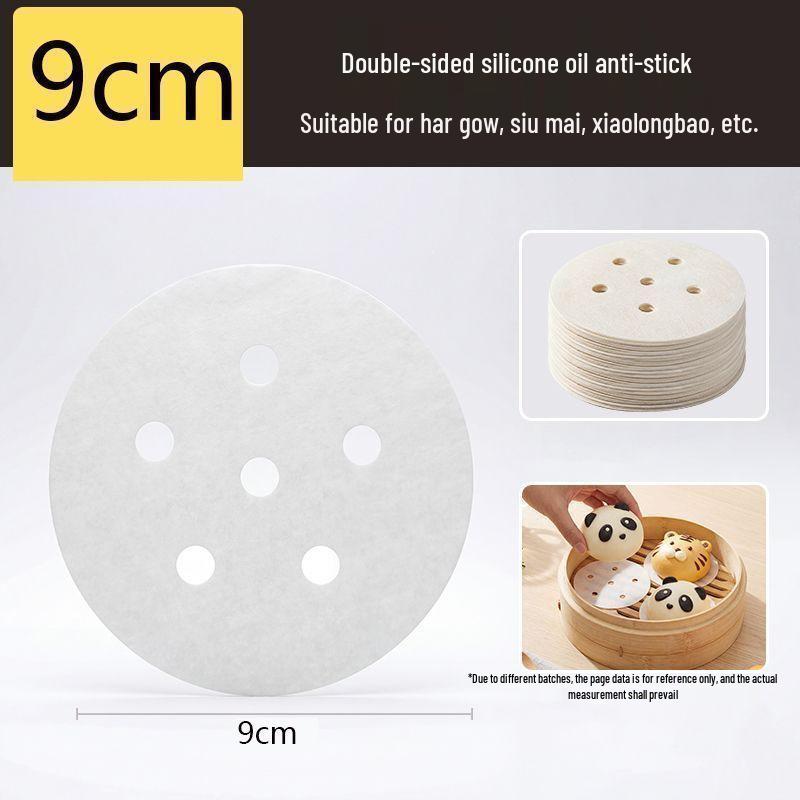 Disposable Food-Grade Steamer Paper Pads for Buns and Mantou