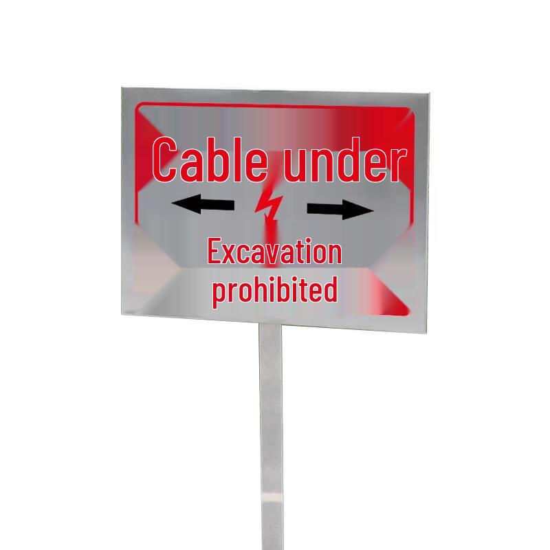 Picheng Reflective Aluminum Post Sign