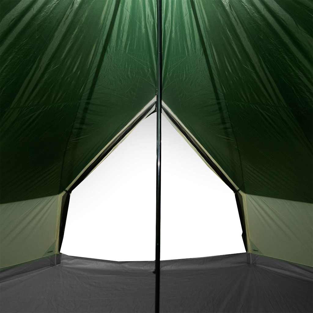 Tipi Family Tent for 6 Persons Green Waterproof