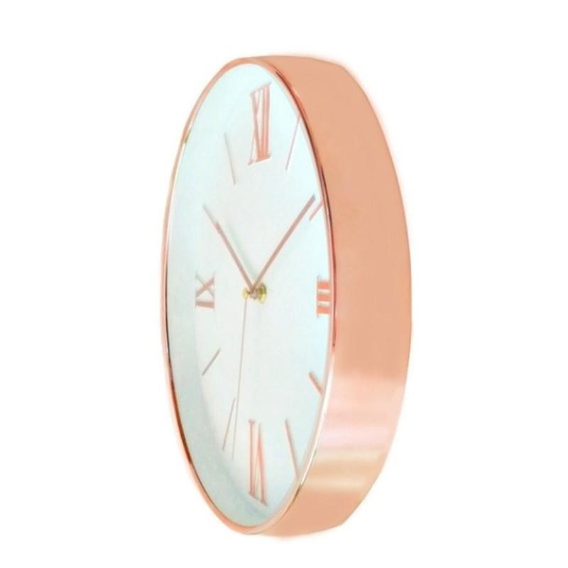 Orologio da Parete Silenzioso Digitale da 12 pollici Rotondo Senza Ticchettio Orologio da Parete per Ufficio Soggiorno