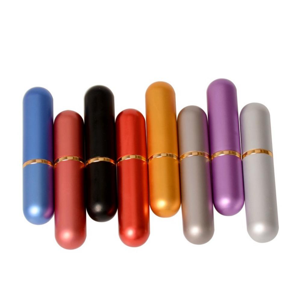 5ml Aromatherapy Inhaler Replacement Empty Tubes Aluminum Nasal Inhaler  For Essential Oil