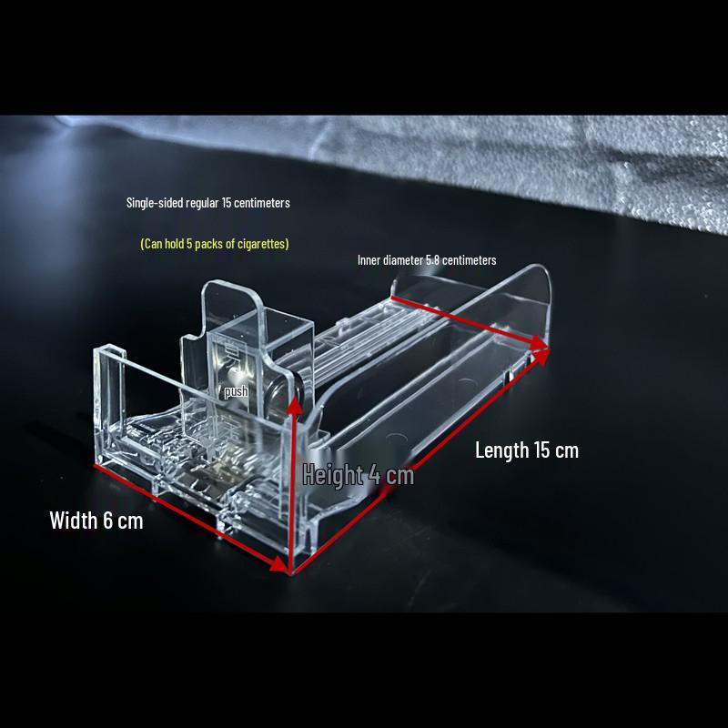 Automatic Pop-Up Cigarette Ejector Display Rack for Supermarket and Specialty Stores