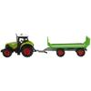Tractor Tractor Agricultural Machine Trailer Straw Transport Light Sound