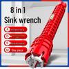 Multi-Use 8-in-1 Wrench for Aquarium & Bathroom Faucet Installation