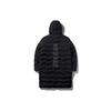 Li Ning Wade Series Mid-Length Loose Hooded Warm Down Jacket Men Outerwear Standard-Black AYMP083-1