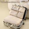Storage Holder Capacity Clothes Storage Bag with Multiple Compartments Dustproof Hanging Organizer for Suitcase for Travel