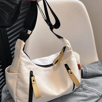 Crossbody Dumpling Bag Fashionable and Casual Large-capacity Women's Bag Summer New Oxford Spinning Student Class Commuter Bag
