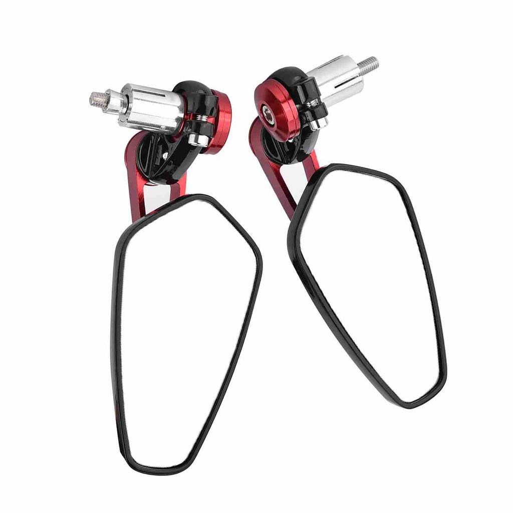 Universal Motorcycle Motorbike Aluminum Alloy 7 8 22mm Bar End Side Rearview Mirrors