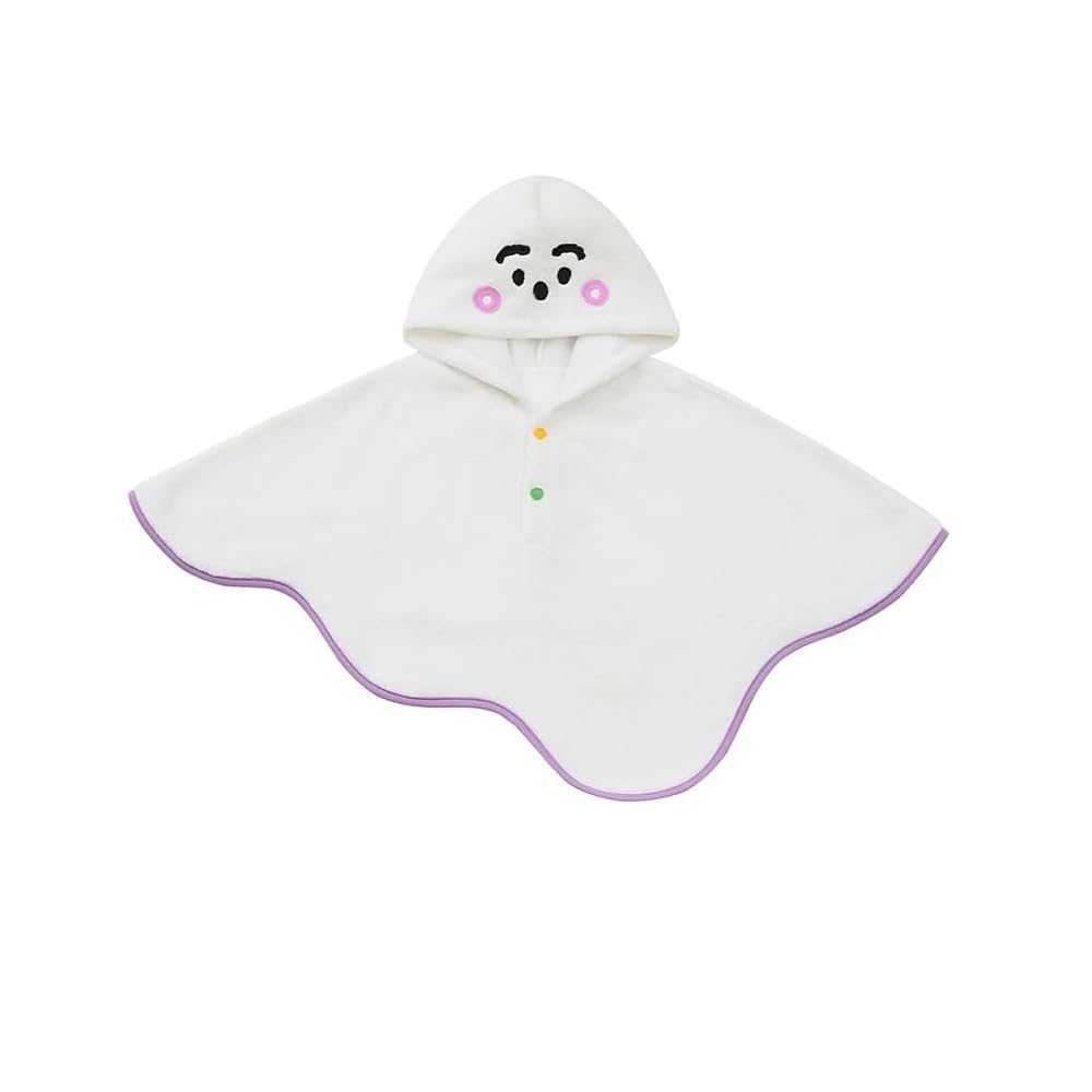 

DADWAY Baby Poncho AKSYN00201 White Free Size білий