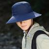 Wide Brim Fishing Hat Foldable Fisherman Hat Fashionable Western Cowboy Hat  Outdoor Camping
