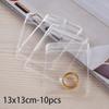 10pcs Bracelet Sealed Bag Thickened Zip Lock Pouches New PVC Zipper Bag