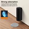 2Pcs Magnetic Door Stopper Wall Protector No Drilling Anti-collision Windproof Door Catch Holder Heavy Duty Carpet Tile Concrete