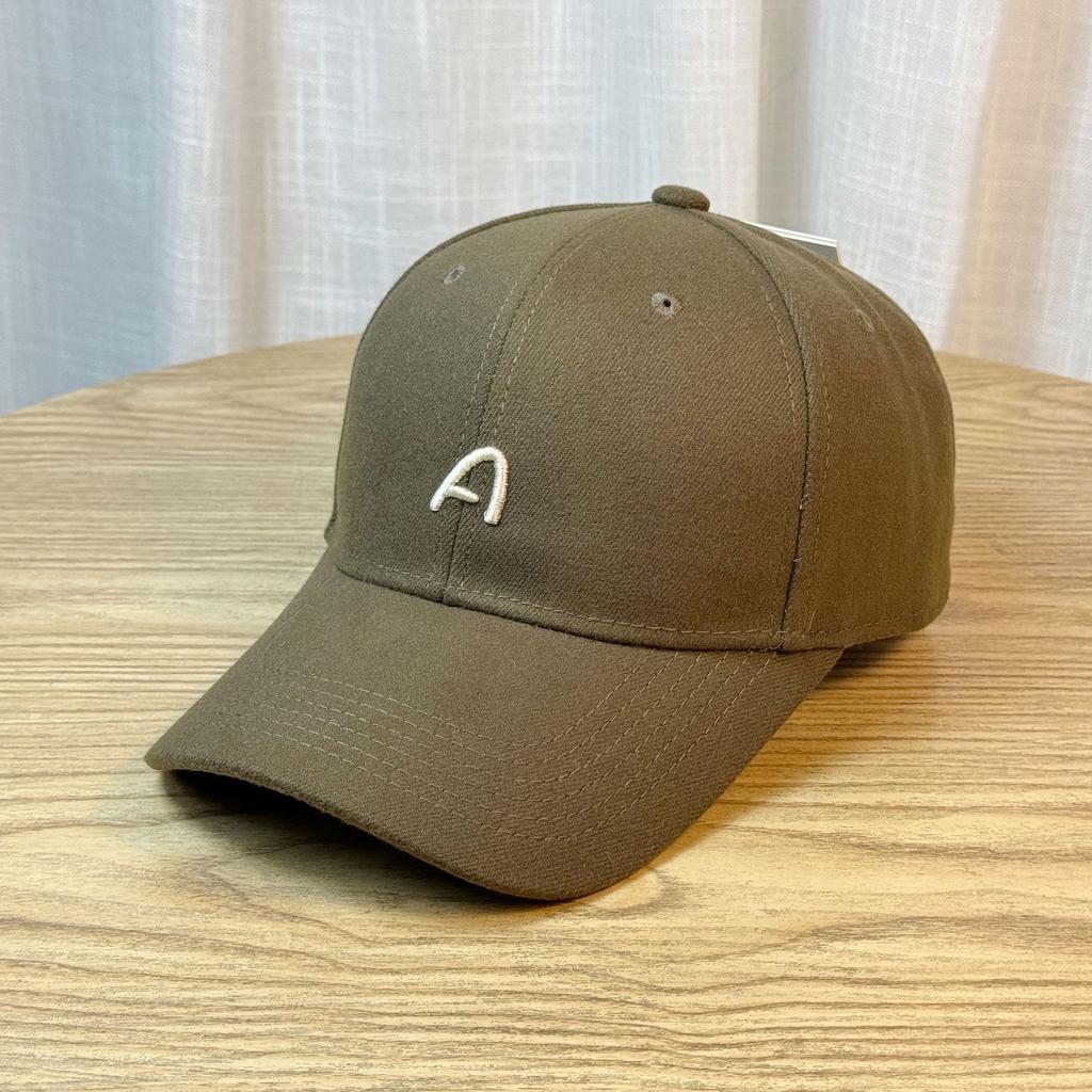 Baseball Caps for Men and Women New Woolen Hats Autumn and Winter Korean Style Casual Fashionable Warm Peaked Caps Wide Brim Small Face