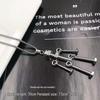 Screw Robot Pendant Necklace: Trendy Unisex Hip Hop Chain for Men, Women, and Kids