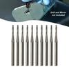 2PCS Car Windshield Repair Tool Glass Drilling Bit Punching Hole Opener Tungsten Steel Drill Bit