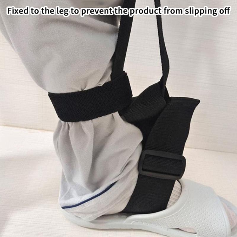 Black PP Webbing Leg Lifting Belt Multi Use Leg Lift Strap Disabled Accessories Wear Resist Leg Train Strap Health Care Braces