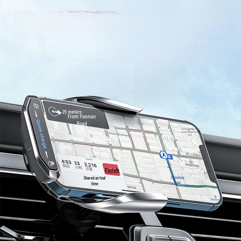 A18 Suport inteligent cu inducție pentru telefon auto cu încărcare wireless