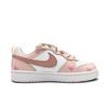 Nike Court Borough Dreamy Bowknot Low top Skateboard Shoes GS Pink White BQ5448-100(Team183-)