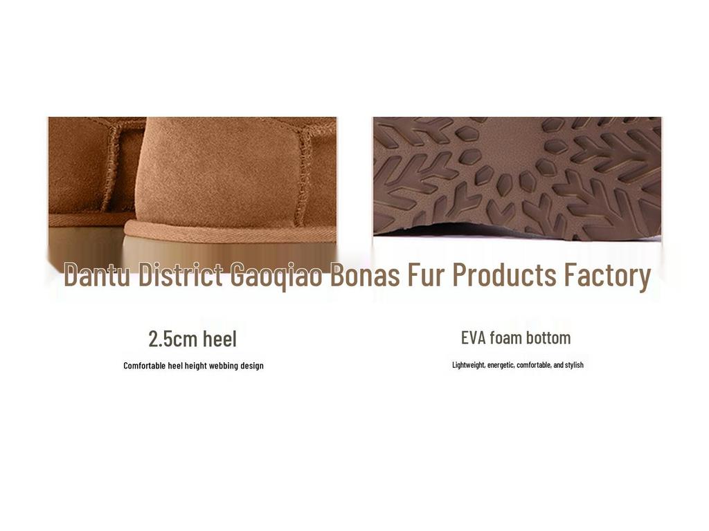 Autumn & Winter Ethnic Embroidered Ankle Boots - Height-Boosting, Thick-Soled, Tasselled Classic Snow Boots for Women