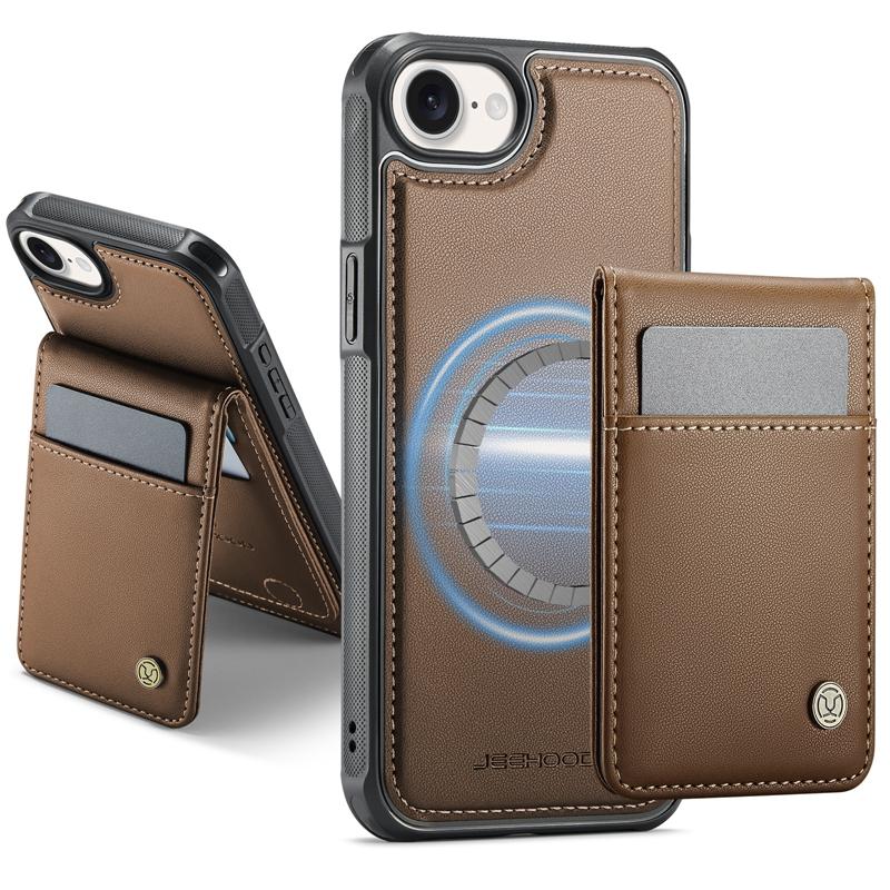 Wireless Charge Detachable Wallet Phone Case Cover for iPhone 17E/17 Air/17 Promax, for iPhone 16E/15/14 Card Holder Case