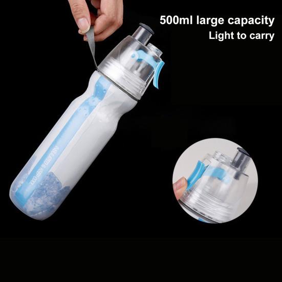 Insulated Water Bottle Food Grade BPA Free Leakproof Spray Function Outdoor Sports Drinking Water Cup for Workout