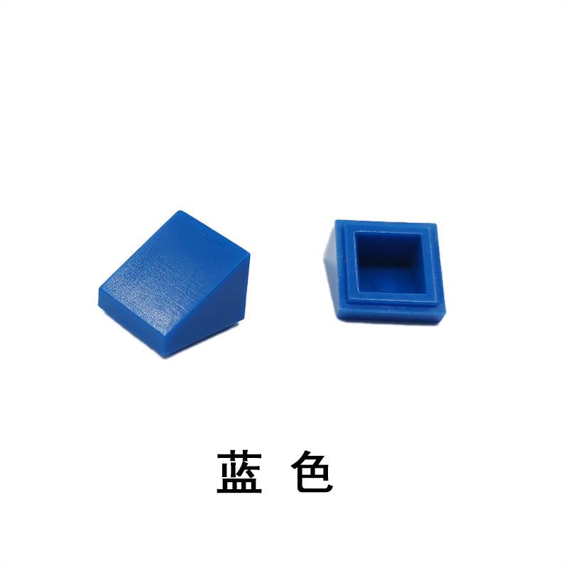 Kompatybilne z 50746 54200 Mały Klocki 1X1 Cegła Fazowana Moc Zmontowana Nauka i Edukacja Puzzle Części Zamienne