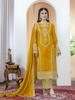 Indian Women Heavy Chinon Silk Salwar Kameez Suit Party Wear Bollywood Kurta Pant Dupatta Set