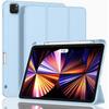 New iPad Pro 11 Inch Cover 2021(3rd Gen)/2020(2nd Gen) with Pencil Holder, Smart iPad Cover [Support Touch ID & Auto Wake/Sleep]