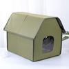 Insulated Outdoor Cats House Easy Assembly Design for Winter Waterproof Bed Tent Cats and Small Pet Warm House
