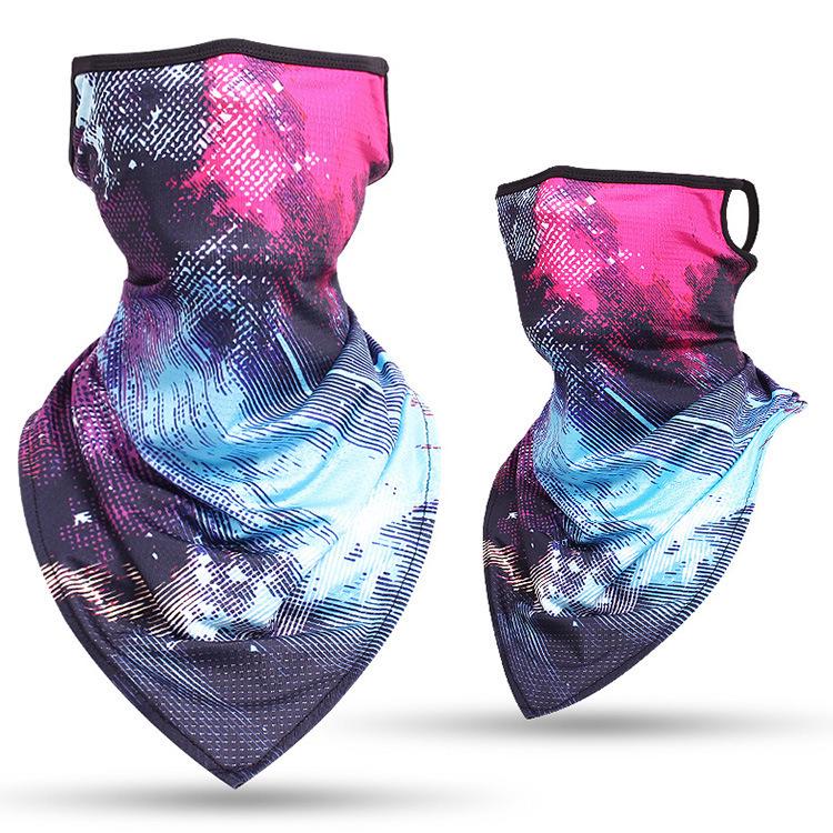 Ice Silk Sun Protection Motorcycle Riding Headband