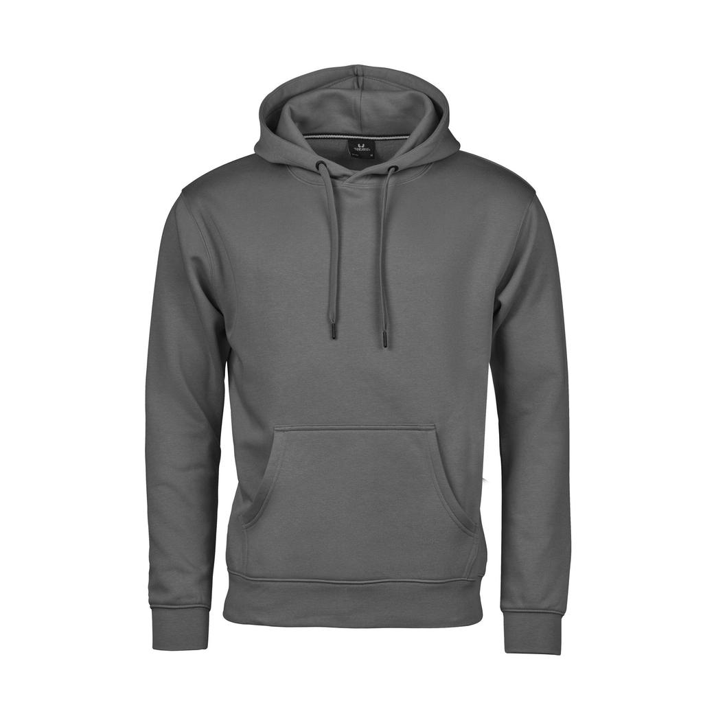 Tee Jays Mens Hooded Cotton Blend Sweatshirt