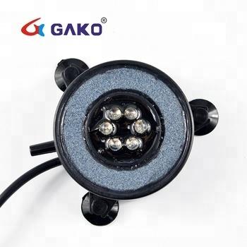 GAKO QPL-50 LED Aquarium Bubble Led Light Submersible ,Energy Saving for Fish tank Aquarium Led Lights Bubble Round 1W