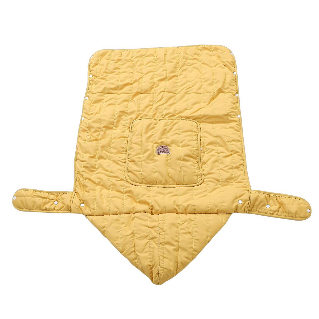 Baby Carrier Stroller Cover Windproof Soft Plush Lining Newborn Hooded Cover with kets for Infant